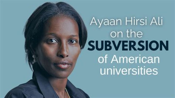 Ayaan Hirsi Ali Biography - Facts, Childhood, Family Life & Achievements