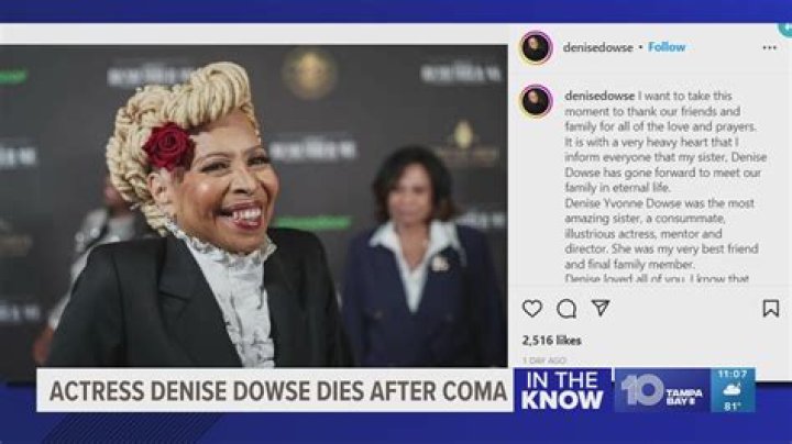 Denise Dowse Cause of Death | How Did Denise Dowse Die? Insecure and Beverly Hills actor