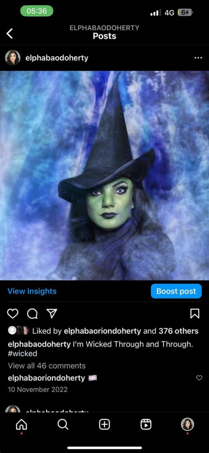 Elphaba Orion Doherty – Bio, Facts, Family