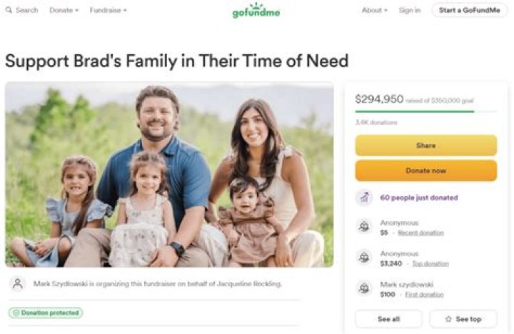GoFundMe;Brad Ylitalo Passes Away