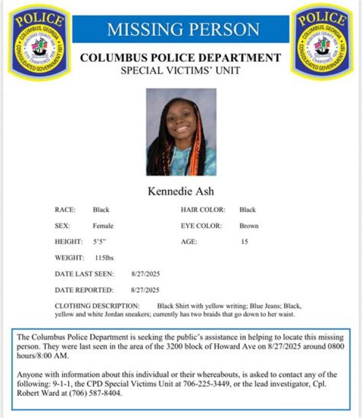 Missing Kennedie Mykell Neathery located near Goblin Valley