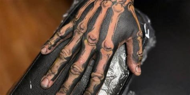 What Does A Skeleton Hand And Rose Tattoo Mean? – Celebrity