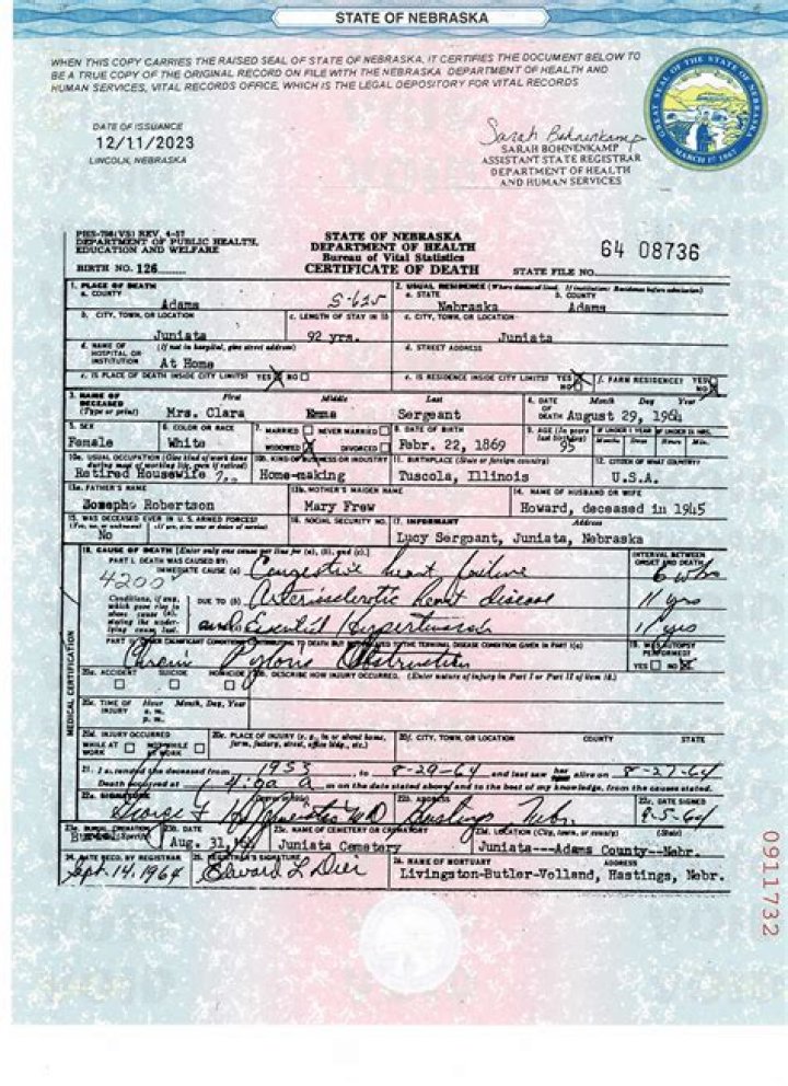 Will Visty Omaha Nebraska Death News | Will Visty Omaha Nebraska Obituary